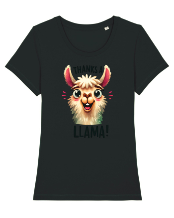 pentru prietenii animalelor - Thanks a llama Black