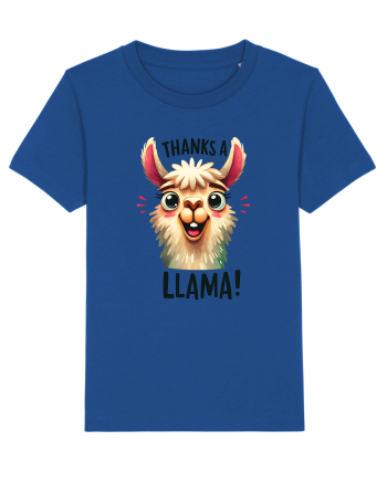 pentru prietenii animalelor - Thanks a llama Majorelle Blue