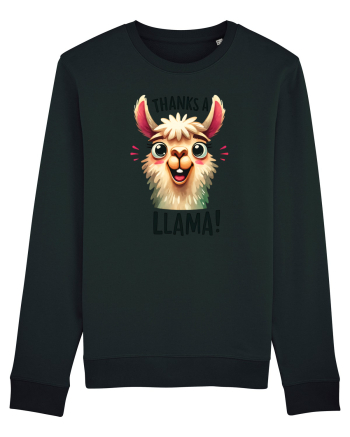 pentru prietenii animalelor - Thanks a llama Black
