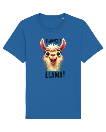 pentru prietenii animalelor - Thanks a llama Royal Blue