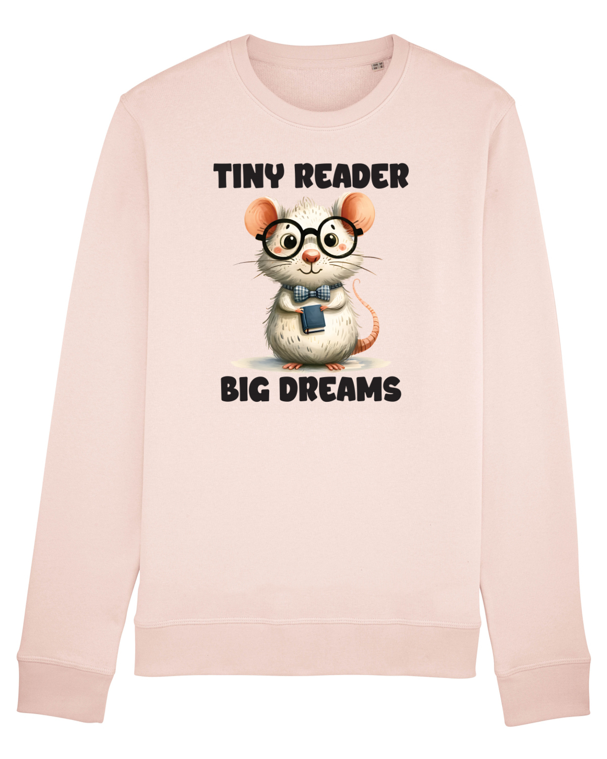 Bluză mânecă lungă Unisex Rise Candy Pink