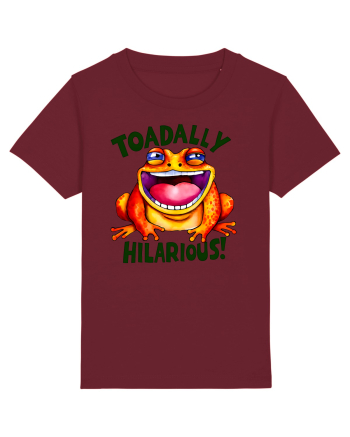 pentru prietenii animalelor - Toadally hillarious Burgundy