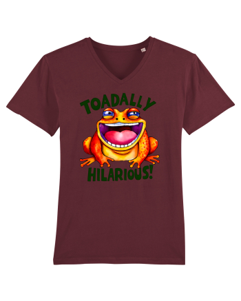 pentru prietenii animalelor - Toadally hillarious Burgundy