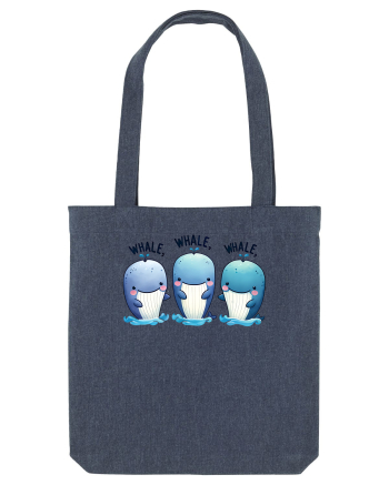 pentru prietenii animalelor - Whale, whale, whale Midnight Blue