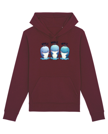 pentru prietenii animalelor - Whale, whale, whale Burgundy