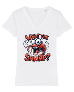 pentru prietenii animalelor - What the shrimp Tricou mânecă scurtă guler V Damă Evoker