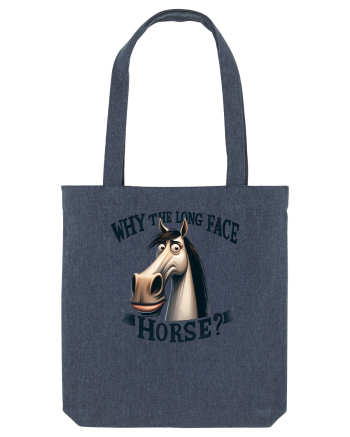 pentru prietenii animalelor - Why the long face, horse Midnight Blue