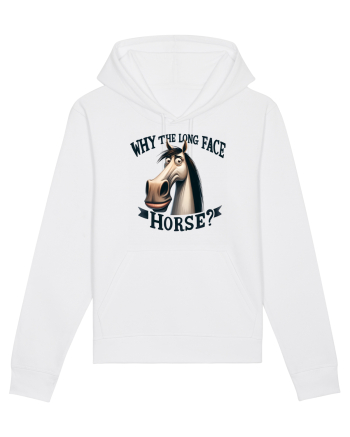 pentru prietenii animalelor - Why the long face, horse White