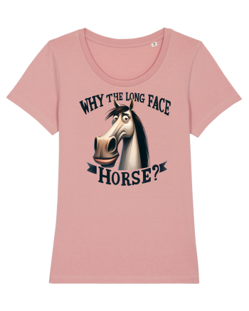 pentru prietenii animalelor - Why the long face, horse Canyon Pink
