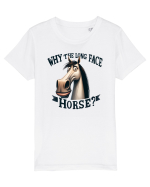 pentru prietenii animalelor - Why the long face, horse Tricou mânecă scurtă  Copii Mini Creator