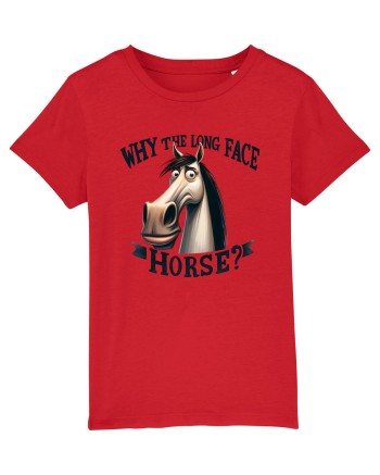 pentru prietenii animalelor - Why the long face, horse Red