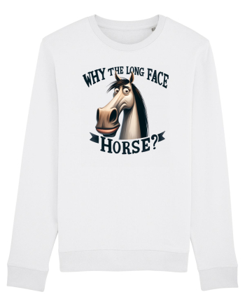 pentru prietenii animalelor - Why the long face, horse White