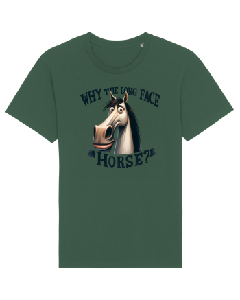 pentru prietenii animalelor - Why the long face, horse Bottle Green
