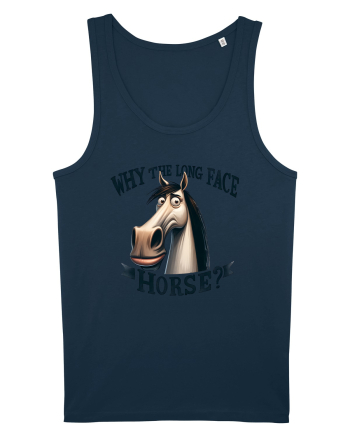 pentru prietenii animalelor - Why the long face, horse Navy