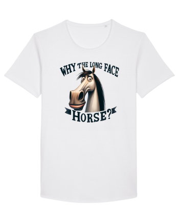 pentru prietenii animalelor - Why the long face, horse White