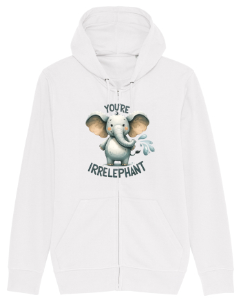 pentru prietenii animalelor - You are irrelephant White