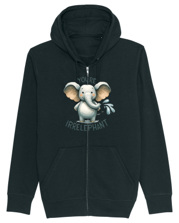 pentru prietenii animalelor - You are irrelephant Black