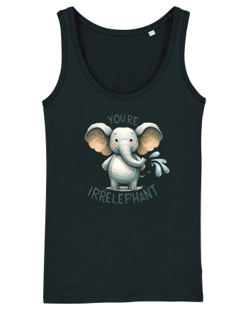 pentru prietenii animalelor - You are irrelephant Black