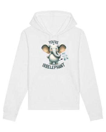 pentru prietenii animalelor - You are irrelephant White