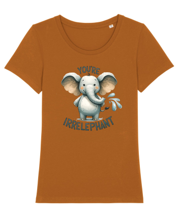 pentru prietenii animalelor - You are irrelephant Roasted Orange