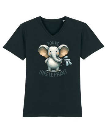 pentru prietenii animalelor - You are irrelephant Black
