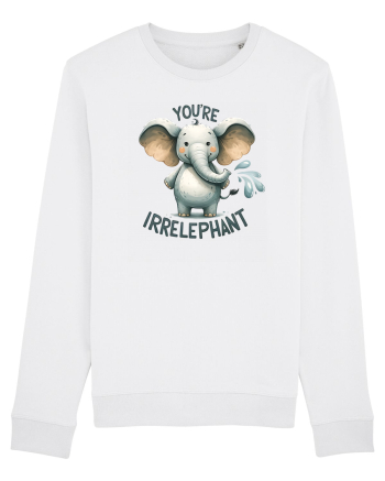 pentru prietenii animalelor - You are irrelephant White