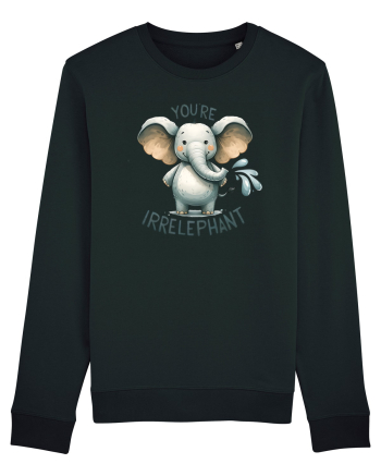 pentru prietenii animalelor - You are irrelephant Black