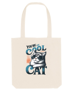 pentru prietenii animalelor - You are one cool cat Sacoșă textilă