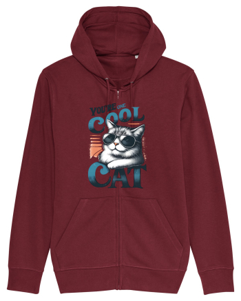 pentru prietenii animalelor - You are one cool cat Burgundy