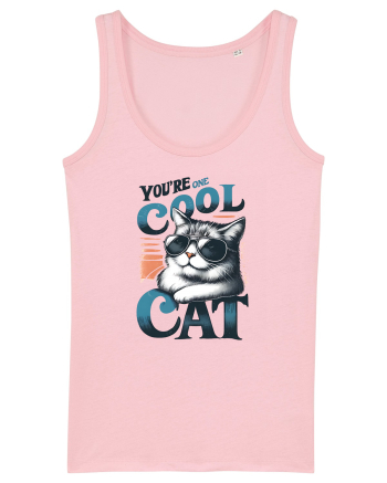pentru prietenii animalelor - You are one cool cat Cotton Pink
