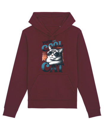 pentru prietenii animalelor - You are one cool cat Burgundy