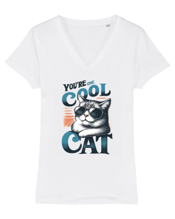 pentru prietenii animalelor - You are one cool cat White