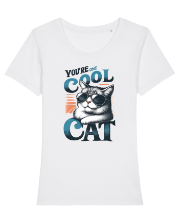 pentru prietenii animalelor - You are one cool cat White