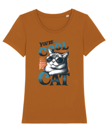 pentru prietenii animalelor - You are one cool cat Roasted Orange
