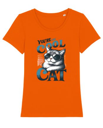 pentru prietenii animalelor - You are one cool cat Bright Orange