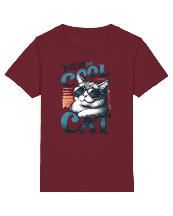 pentru prietenii animalelor - You are one cool cat Burgundy