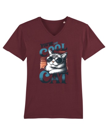 pentru prietenii animalelor - You are one cool cat Burgundy