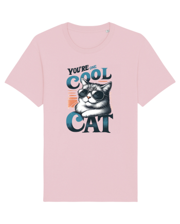 pentru prietenii animalelor - You are one cool cat Cotton Pink