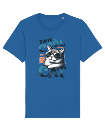 pentru prietenii animalelor - You are one cool cat Royal Blue