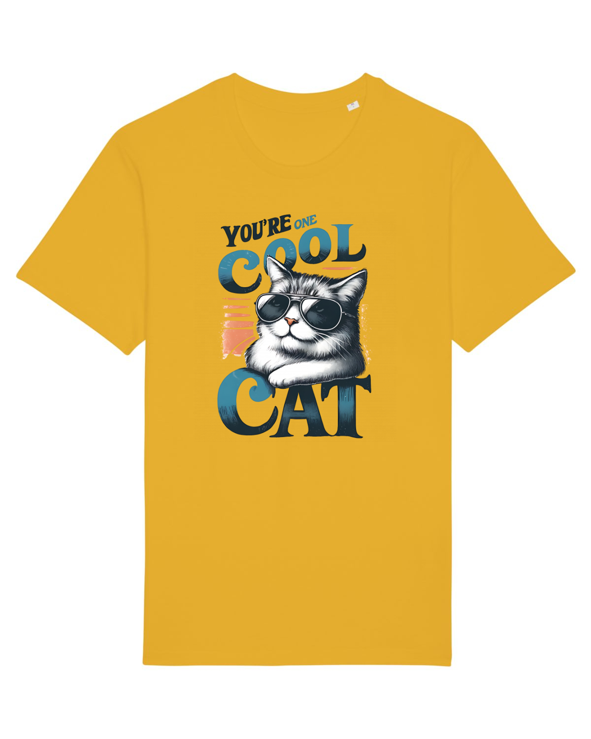 Tricou mânecă scurtă Unisex Rocker Spectra Yellow