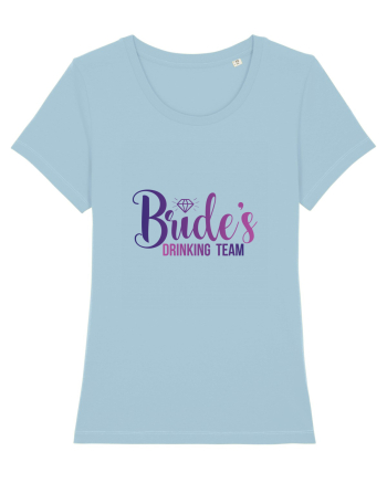 Bride's Drinking Team Sky Blue