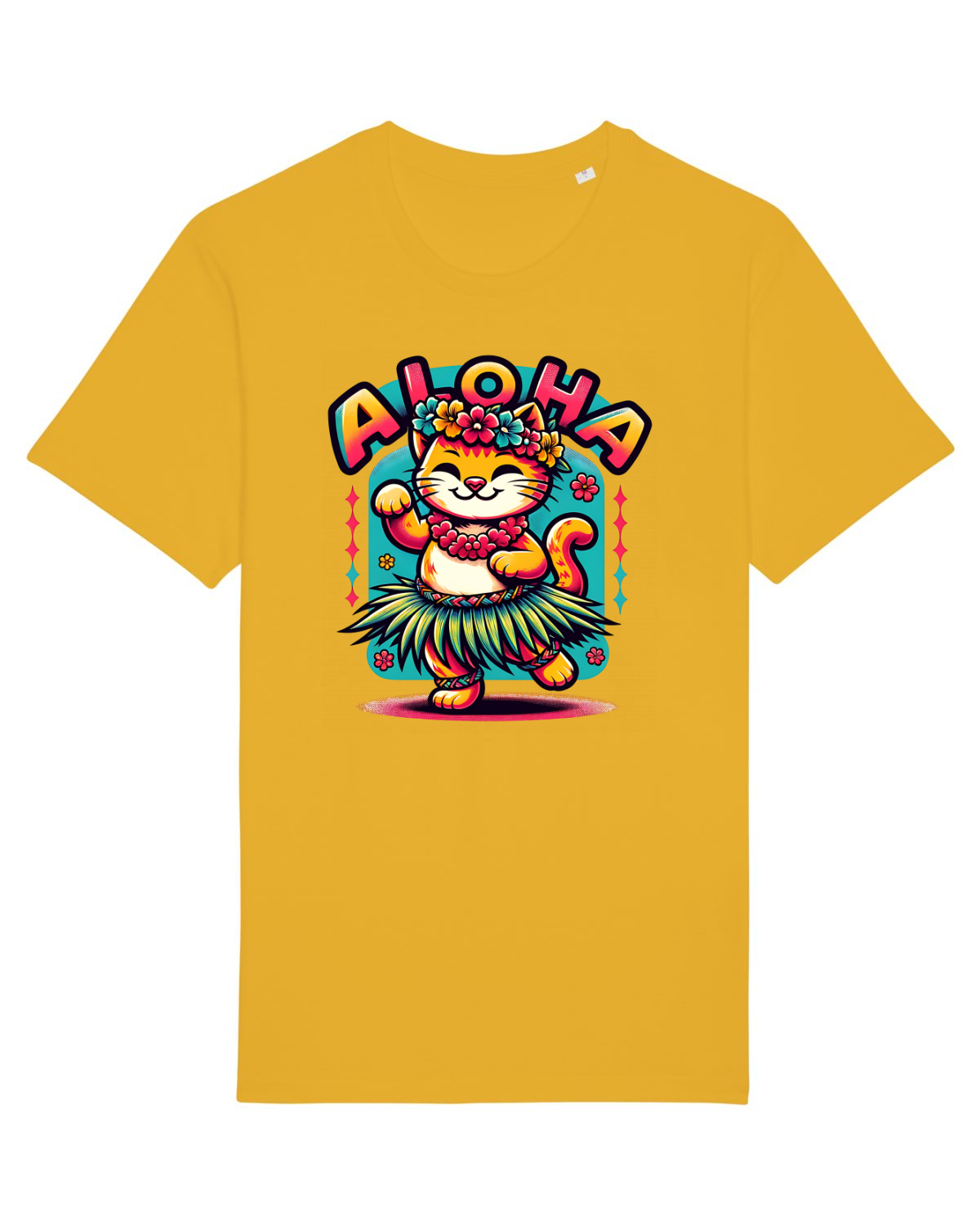 Tricou mânecă scurtă Unisex Rocker Spectra Yellow