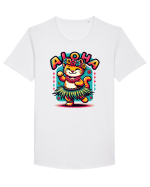 cu pisici in vacanță - Aloha Tricou mânecă scurtă guler larg Bărbat Skater