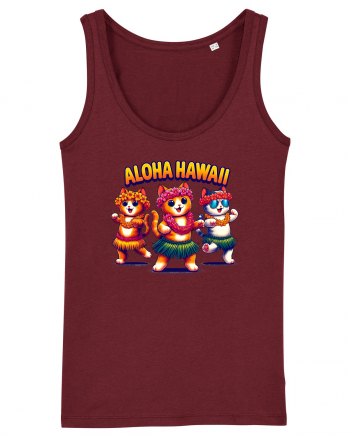 cu pisici in vacanță - Aloha hawaii Burgundy