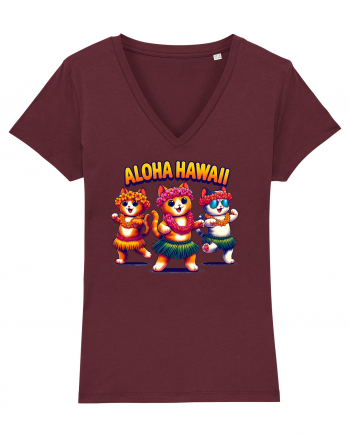 cu pisici in vacanță - Aloha hawaii Burgundy