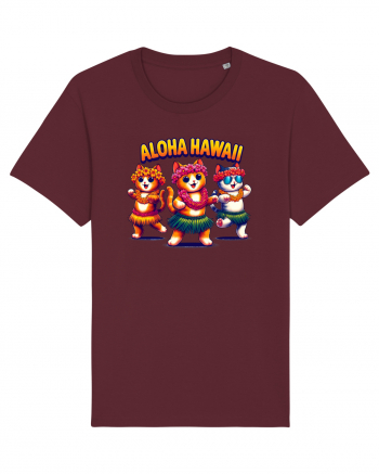 cu pisici in vacanță - Aloha hawaii Burgundy