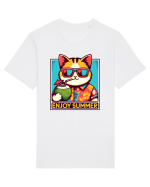 cu pisici in vacanță - Enjoy summer Tricou mânecă scurtă Unisex Rocker