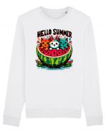 cu pisici in vacanță - Hello summer Bluză mânecă lungă Unisex Rise