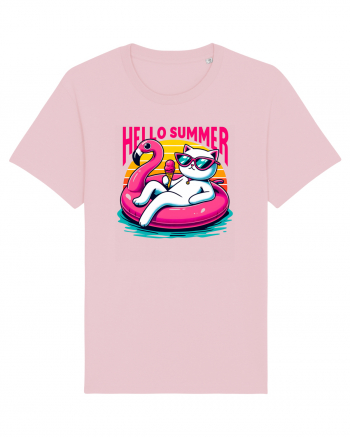 cu pisici in vacanță - Hello summer v2 Cotton Pink