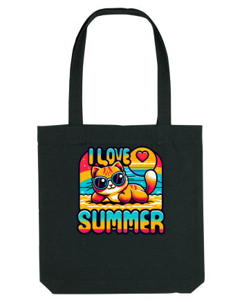 cu pisici in vacanță - I love summer Black